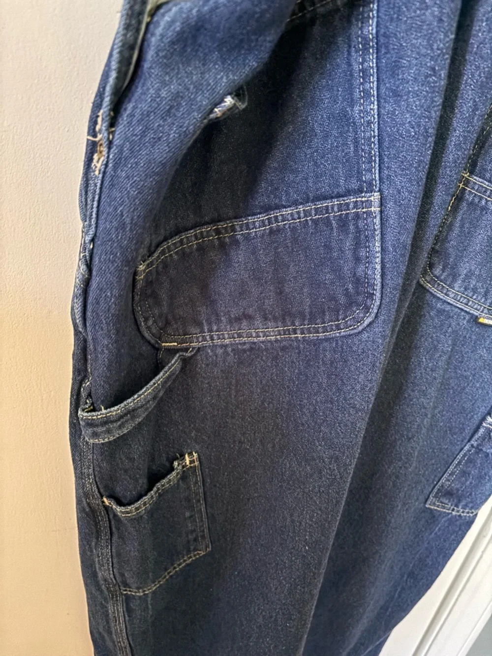 Vintage Berne Denim Overalls SZ 44 - Picture 7 of 12